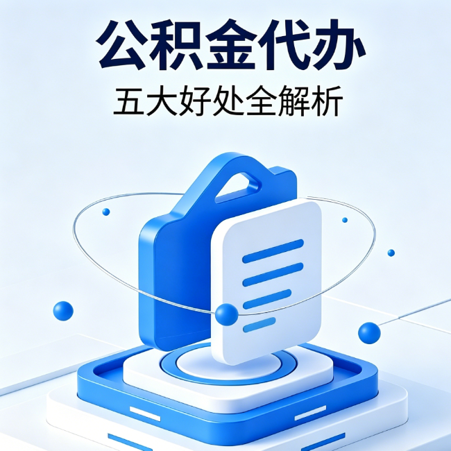 南京公积金代办到底值不值？这5大好处让你少走弯路